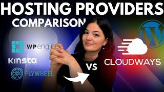 FlyWheel vs Kinsta vs WPEngine vs Cloudways. Best Managed WordPress Hosting?