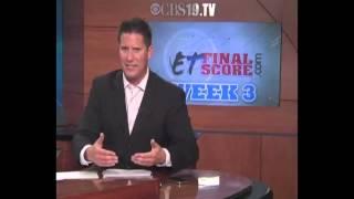 ETFinalScore's Eric Sullivan talks about football games for Troup, Arp, Robert E. Lee, Texas High,