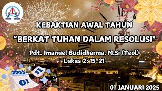 Live Streaming Kebaktian Awal Tahun GKI LasemRabu, 01 Januari 2025