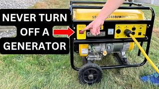 7 Tips to Help Avoid Killing Your Generator.