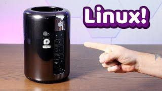 Installing Linux on Apple's Stupid Trashcan