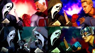 Mortal Kombat 1 - All Ghostface Interactions so far (UPDATED)