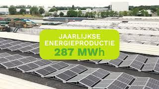 Industriële zonnepanelen installatie Insaver - Denys Wondelgem