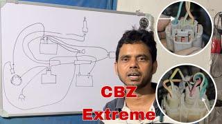 CBZ Extreme  bike ki ignition line ki diagram ￼￼full details ke shat