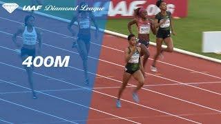 Salwa Eid Naser 49.55 Wins Women's 400m - IAAF Diamond League Paris 2018