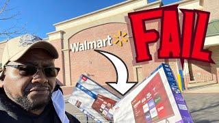 Walmart said NO  but you can BUY another one // TV exchange FAIL