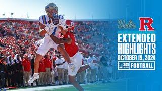 UCLA at Rutgers | Extended Highlights | Big Ten Football | 10/19/2024