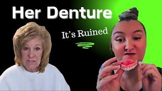 Don't Do This To A New Permanent Denture