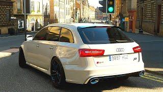 AUDI RS6 Avant 305km/h | TOP SPEED on AUTOBAHN (NO SPEED LIMIT) by AutoTopNL