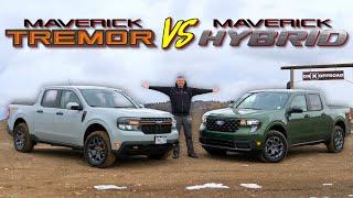 Can the New 2025 Ford Maverick Hybrid AWD Keep Up with the Tremor Off-Road?