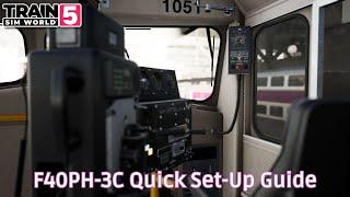 F40PH-3C - Quick Set Up Guide - #TrainSimWorld5