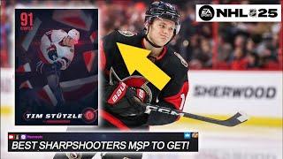 BEST SHARPSHOOTERS MSP TO GET! RANKING ALL 10 I NHL 25 HUT