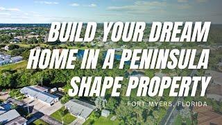 Build Your Dream Home In A Peninsula Shape Property