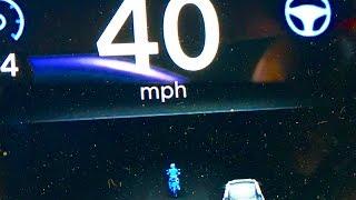 Tesla Motors : Autopilot Displaying Motorcycle Icon