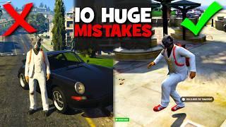 10 Mistakes Beginners Make in GTA5 Grand RP Server