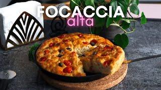 FOCACCIA alta tipo quella BARESE - Ricetta facile