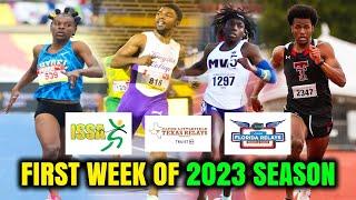 First Week of Track And Field Best Caribbean Performances