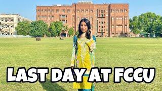 A Day in My life at FCCU  I Life at Forman Christian College I Ifrah