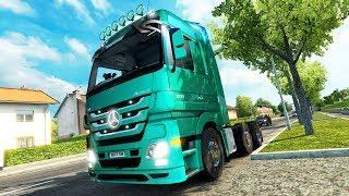 Euro Truck Simulator 2 - Mercedes Actros MP3 Reworked v2.1 - Test Drive Thursday #148