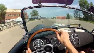 FFR Shelby Cobra Replica POV Driving Experience