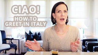 Italian Greeting Manners and Etiquette