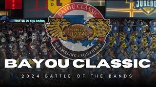 SU "Human Jukebox" vs GSU "World Famed" | Bayou Classic Battle of the Bands 2024 | Watch in 4K!!!!