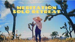 極簡生活 | 宁静的沙漠冥想之旅Vlog | Solo Meditation Retreat | 加州约书亚树国家公园 | Joshua Tree | ActNormal