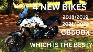 Honda CB500X - 4 Bike test and which bike Is the very best!