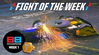 Incredible Rematch Full Of Vicious Shots | Valkyrie Vs Rotator | BattleBots Champions II