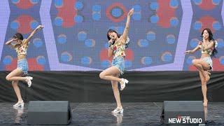 [4k] XOX 여름안에서+롤린+뿜뿜+I'm so hot+달아달아 직캠 220815 @합천영상테마파크 by newstudio