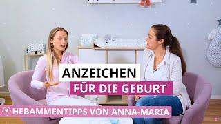 Anzeichen für die Geburt | Wehen erkennen | Hebammentipps von Anna-Maria |  babyartikel.de