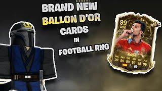 BRAND NEW Ballon D'or Cards in ROBLOX Football RNG