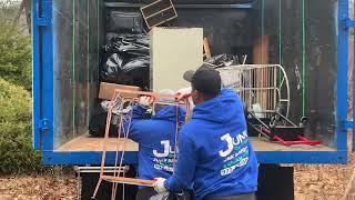 We're just finishing up a quick house cleanout and junk removal #NewJersey