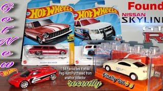 Got New Hot Wheels Recently Pagani, Chevy Nova & Nissan Skyline GTR35 • Peg Hunt • Vlog