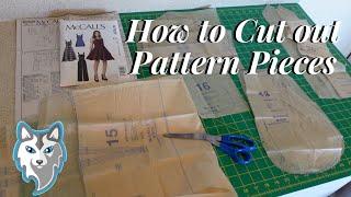 How to Cut Out Pattern Pieces | McCall's M7626