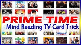 Prime Time TV Show Magic Card Trick | FREE Download Tutorial | TV Box Office Mentalisim