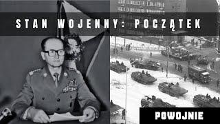 Stan Wojenny w Polsce. Pierwsze 24 godziny. Jak Jaruzelski rozpętał wojnę z rodakami.