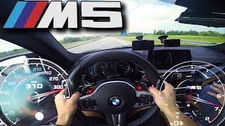 0-310 km/h | BMW M5 F90 | POV- TOP SPEED TEST 