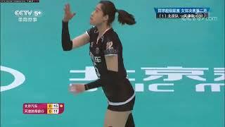 2018女排超级联赛 决赛 天津 VS 北京 第二场上