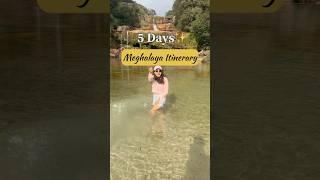 Meghalaya Itinerary | How many days for Meghalaya | Shillong Itinerary | Places to visit