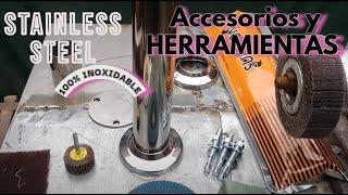 100% Inoxidable HERRAMIENTAS Y ACCESORIOS para pasamanos #stainlesssteel #aceroinoxidable #steel