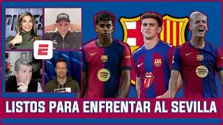 FC BARCELONA recupera a sus estrellas: YAMAL y GAVI vs. SEVILLA . DANI OLMO en duda | Exclusivos