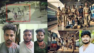 GLB: RAJAPUR MURDER CASE; 3 ACCUSED NABBED WHILE TRYING TO ESCAPE FROM GULBARGA RAILWAY STATION