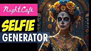 NIGHTCAFE Free Selfie Generator Tutorial