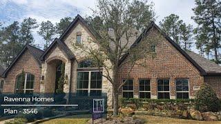 Ravenna Homes | 3546 Plan Model home Tour | The Woodlands Hills | Houston