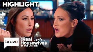 Tensions Between Lisa Barlow & Angie Katsanevas Reach A Boiling Point | RHOSLC (S5 E4) | Bravo