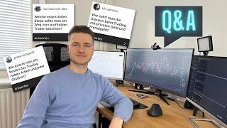 Q&A - Steuern, Trading neben der Arbeit/ Studium?? | 8 Fragen von euch 