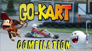 Go-karts brutal crash & funny fails compilation #3