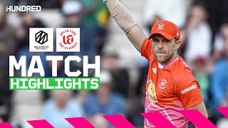 Willey WREAKS HAVOC in stellar bowling display | Manchester Originals v Welsh Fire Highlights