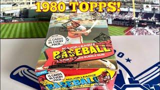 1980 TOPPS BASEBALL BOX OPENING!  $4,000 BOX!